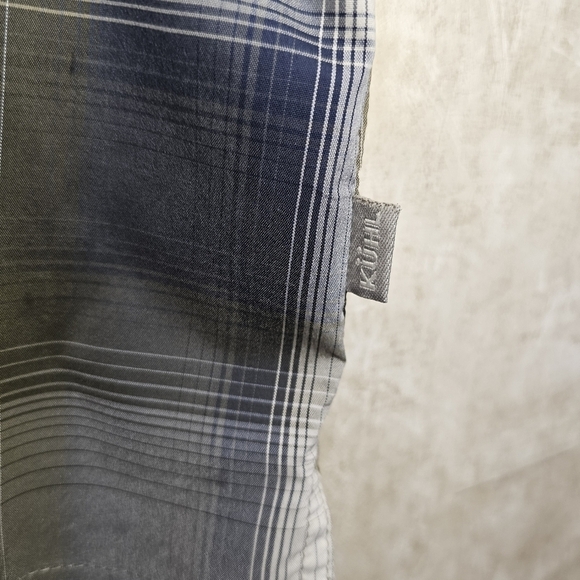 KUHL STYK Shirt  UPF 30+ Short Sleeve Shirt In Rolling Hills NWOT - Picture 6 of 10